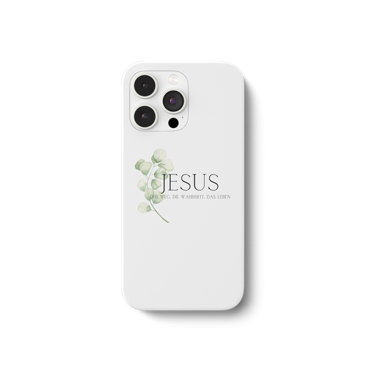 Jesus - der Weg, die Wahrheit, das Leben - iPhone 13 Pro Max Handyhülle - wertvoll und geliebt 