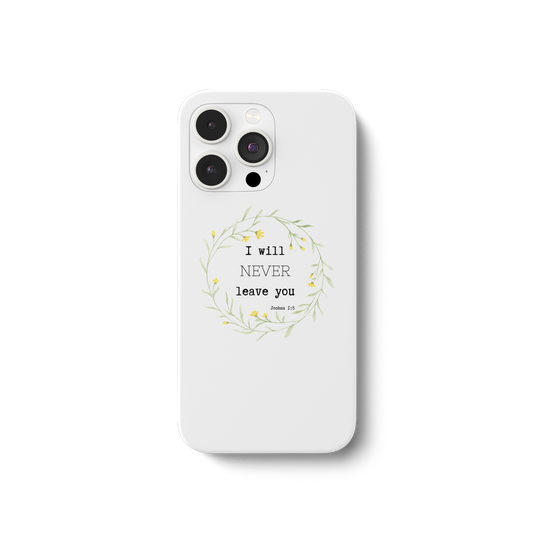 I will never leave you - iPhone 13 Pro Max Handyhülle - wertvoll und geliebt 