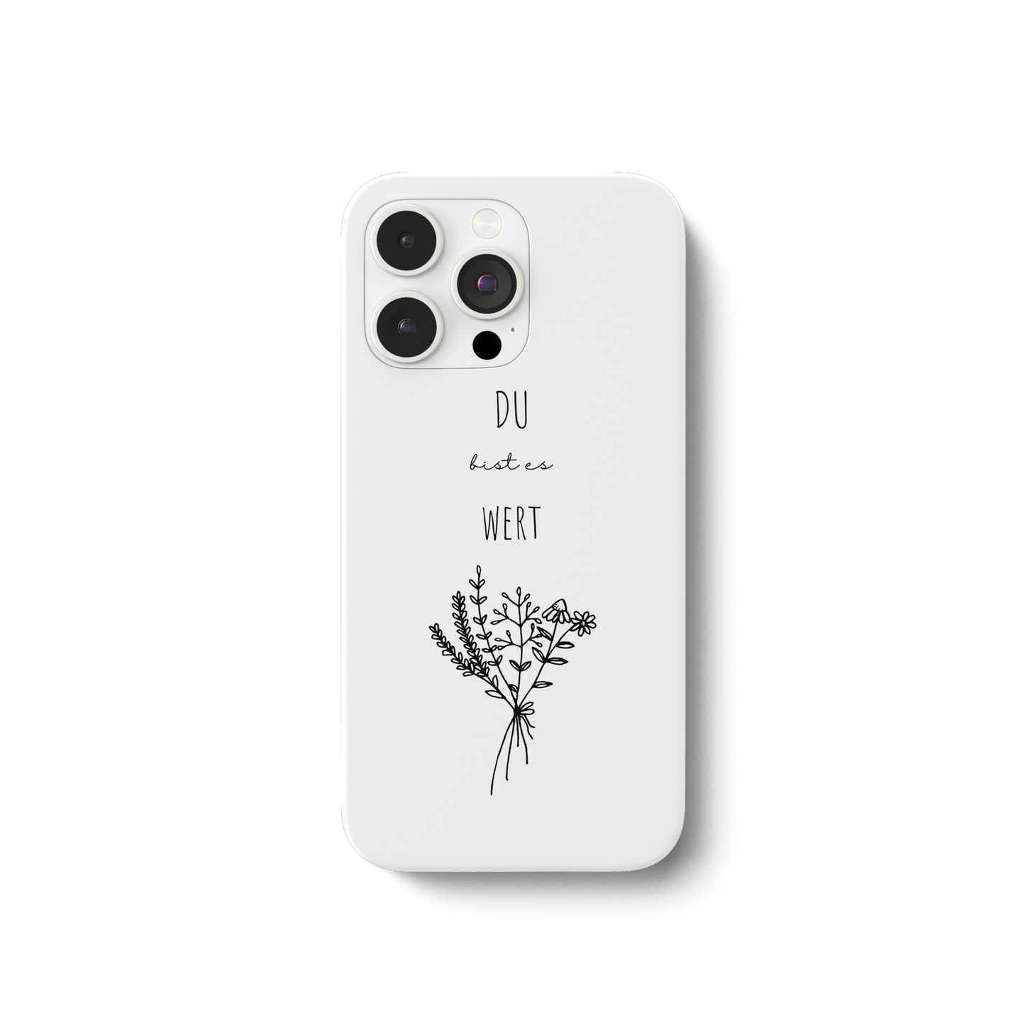 Du bist es wert - iPhone 13 Pro Max Handyhülle - wertvoll und geliebt 