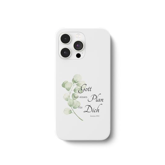 Gott hat einen Plan für Dich - iPhone 13 Pro Max Handyhülle - wertvoll und geliebt 