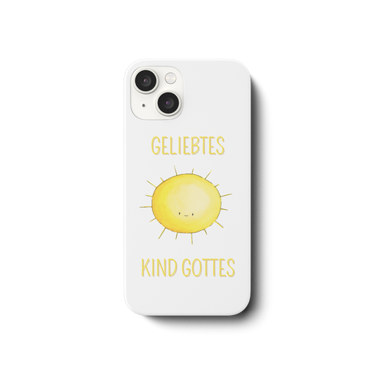 Geliebtes Kind Gottes - iPhone 14 Handyhülle - wertvoll und geliebt 