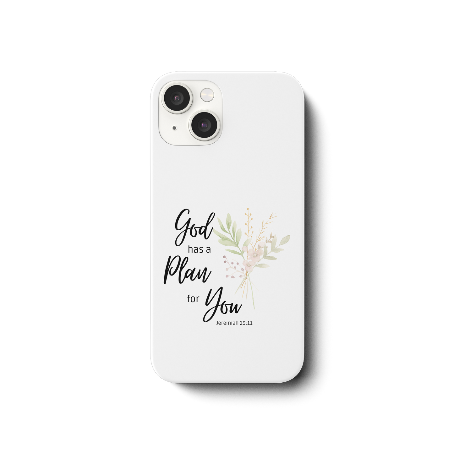 Jeremiah 29:11 - iPhone 14 Handyhülle - wertvoll und geliebt 