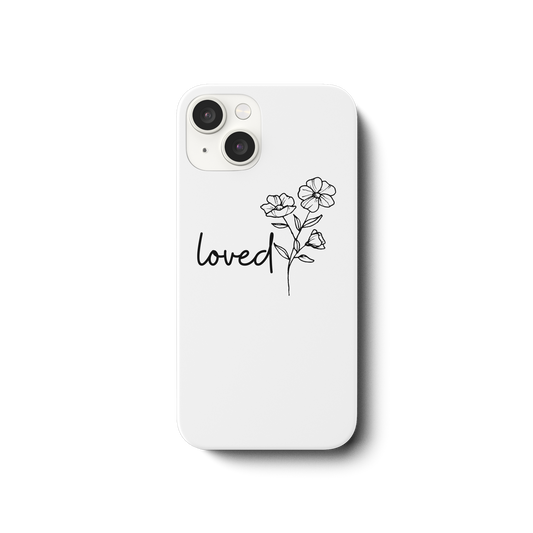 loved - iPhone 14 Handyhülle - wertvoll und geliebt 