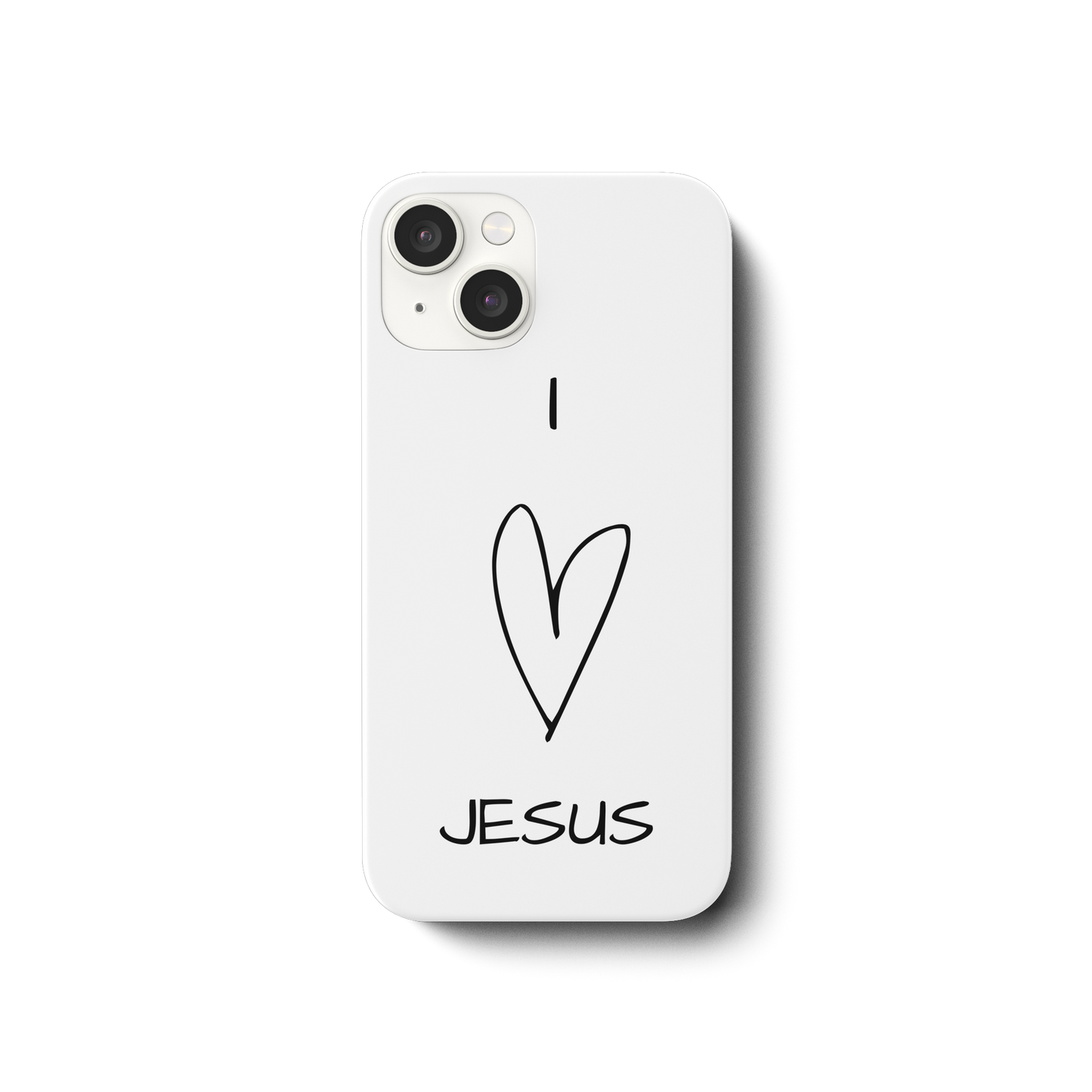 I love Jesus - iPhone 14 Handyhülle - wertvoll und geliebt 