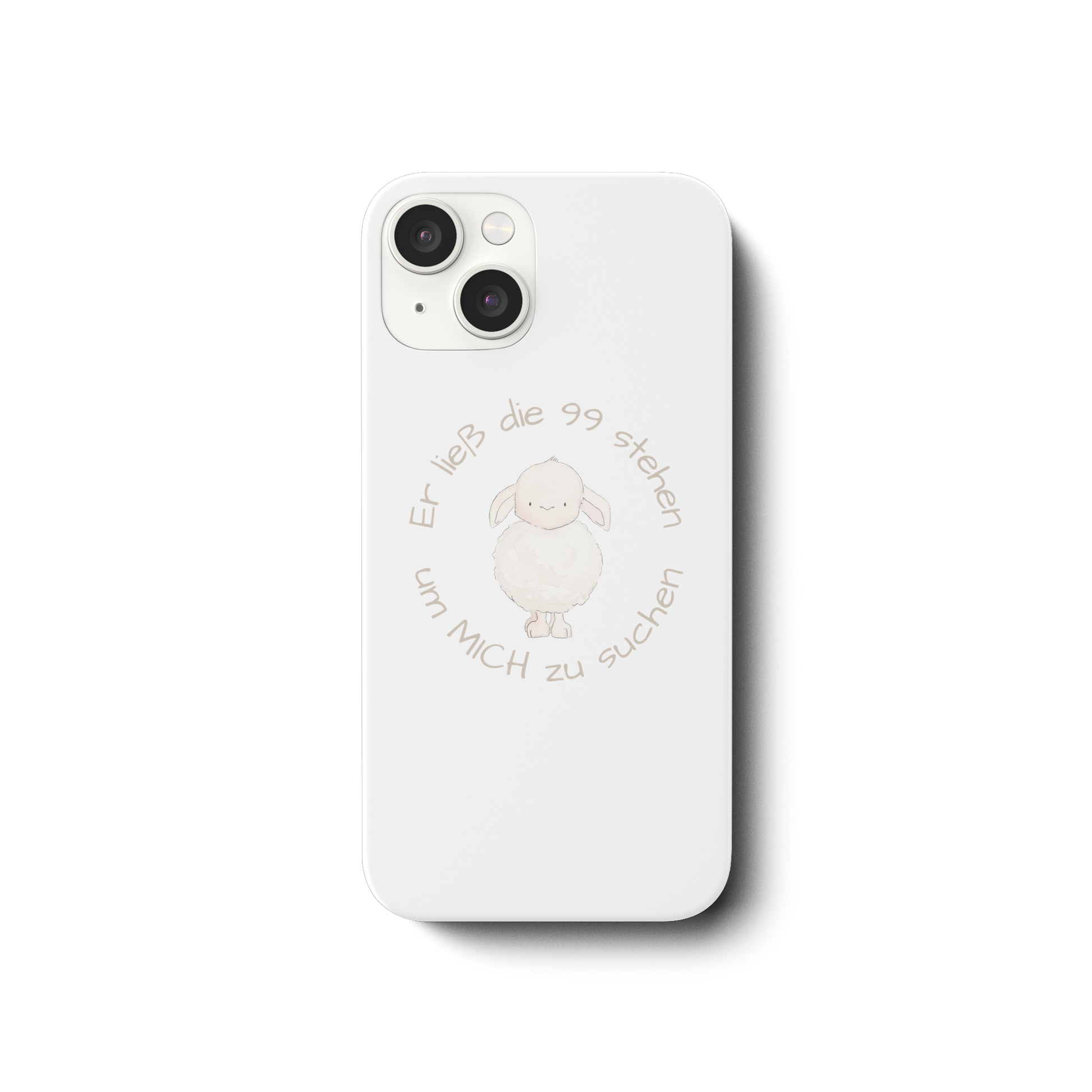 Er ließ die 99 stehen - iPhone 14 Handyhülle - wertvoll und geliebt 