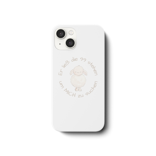 Er ließ die 99 stehen - iPhone 14 Handyhülle - wertvoll und geliebt 