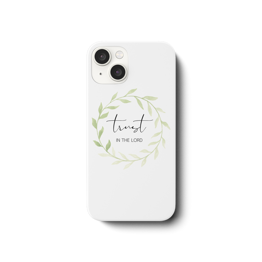 trust in the lord - iPhone 14 Handyhülle - wertvoll und geliebt 