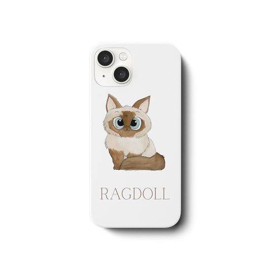 Ragdoll - iPhone 14 Handyhülle - wertvoll und geliebt 