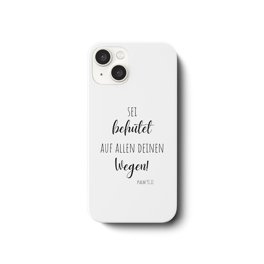 Sei behütet - iPhone 14 Handyhülle - wertvoll und geliebt 