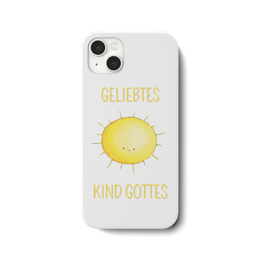 Geliebtes Kind Gottes - iPhone 14 Plus Handyhülle - wertvoll und geliebt 