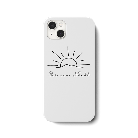 Sei ein Licht - iPhone 14 Plus Handyhülle - wertvoll und geliebt 