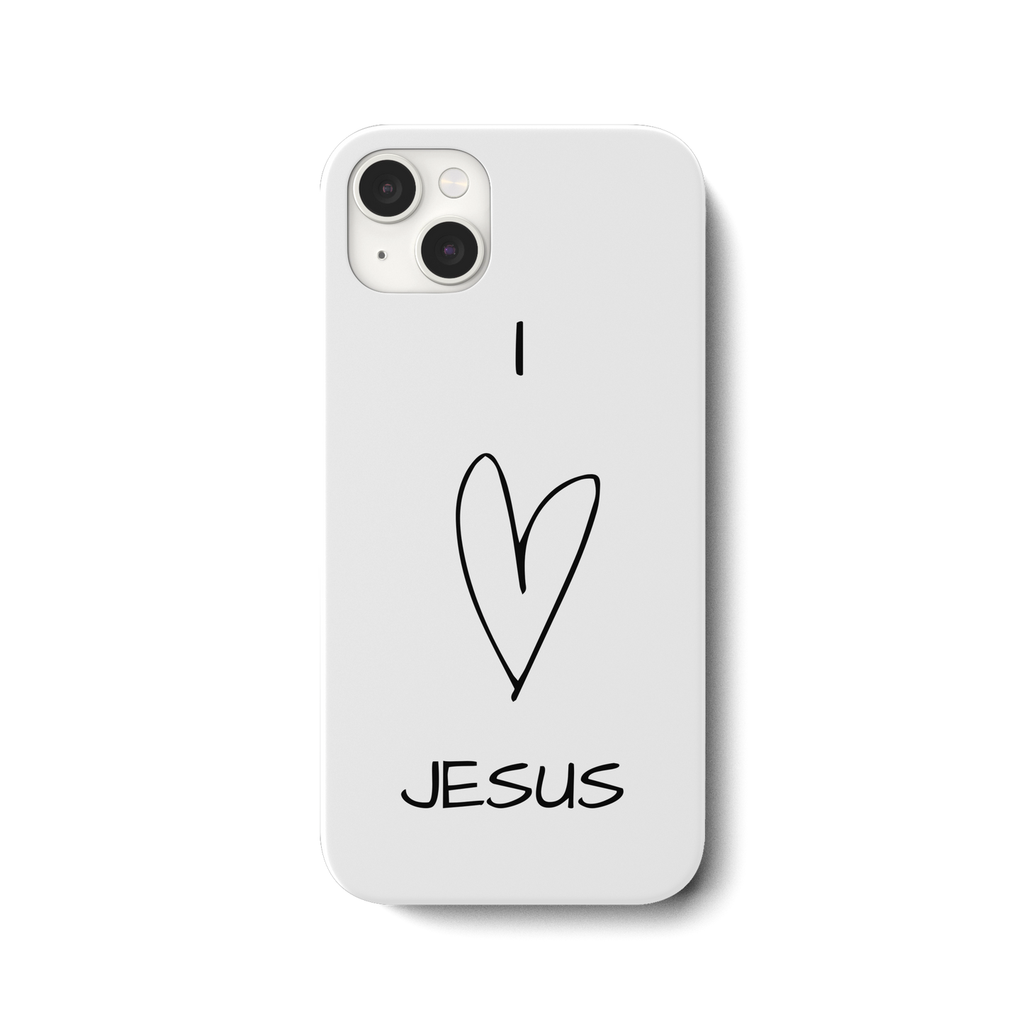 I love Jesus - iPhone 14 Plus Handyhülle - wertvoll und geliebt 