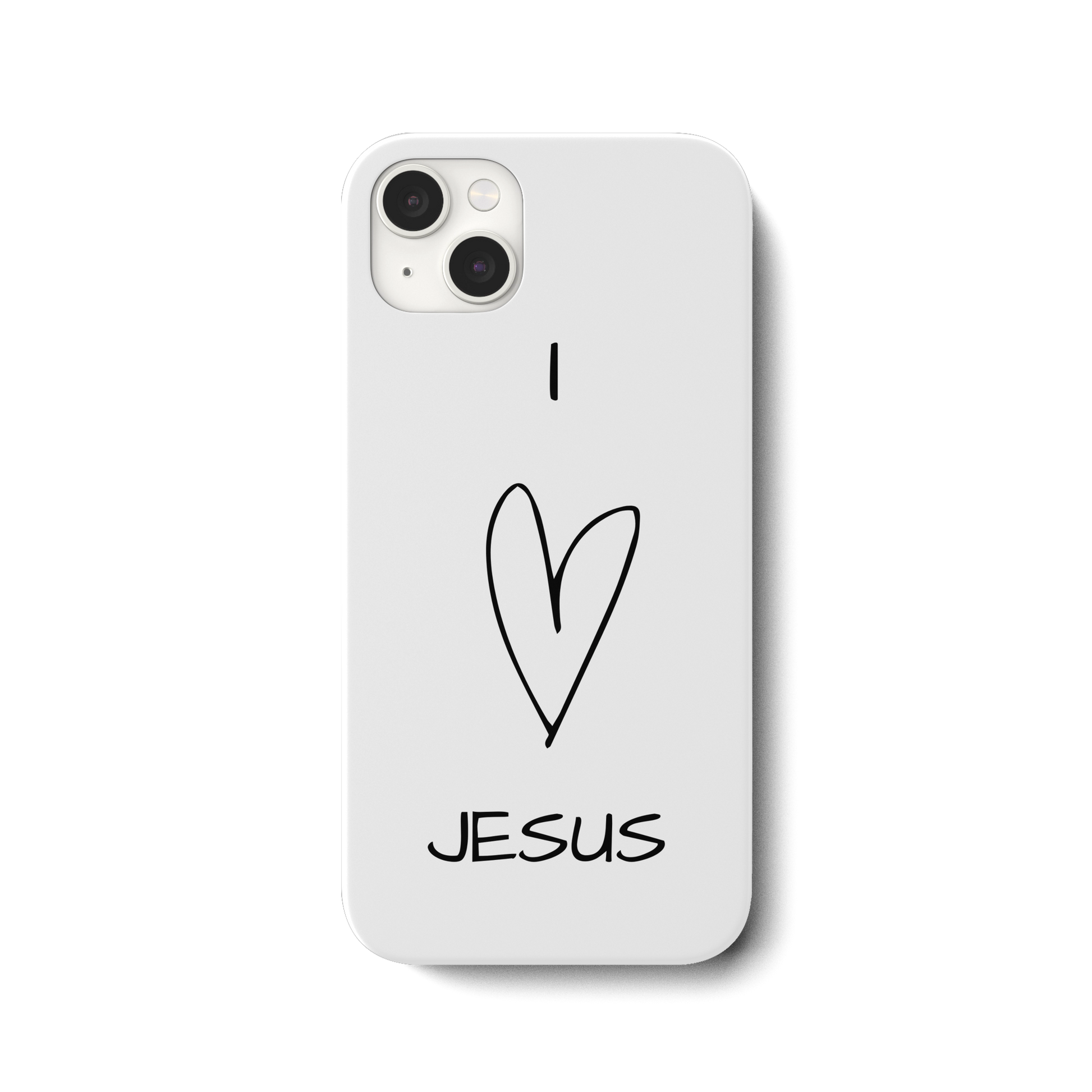 I love Jesus - iPhone 14 Plus Handyhülle - wertvoll und geliebt 