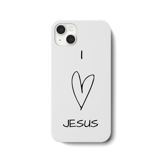 I love Jesus - iPhone 14 Plus Handyhülle - wertvoll und geliebt 