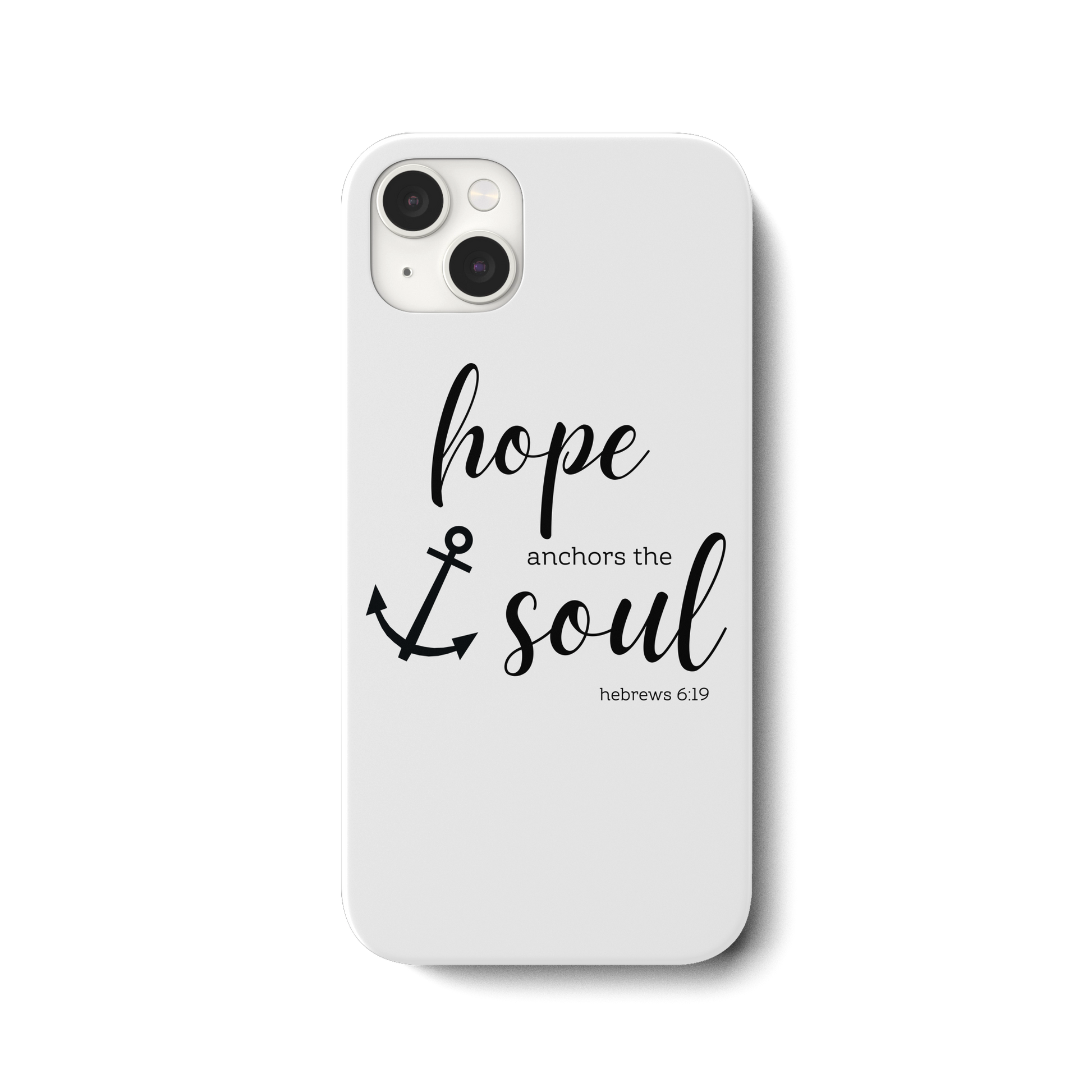 hope anchors the soul - iPhone 14 Plus Handyhülle - wertvoll und geliebt 
