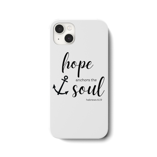 hope anchors the soul - iPhone 14 Plus Handyhülle - wertvoll und geliebt 