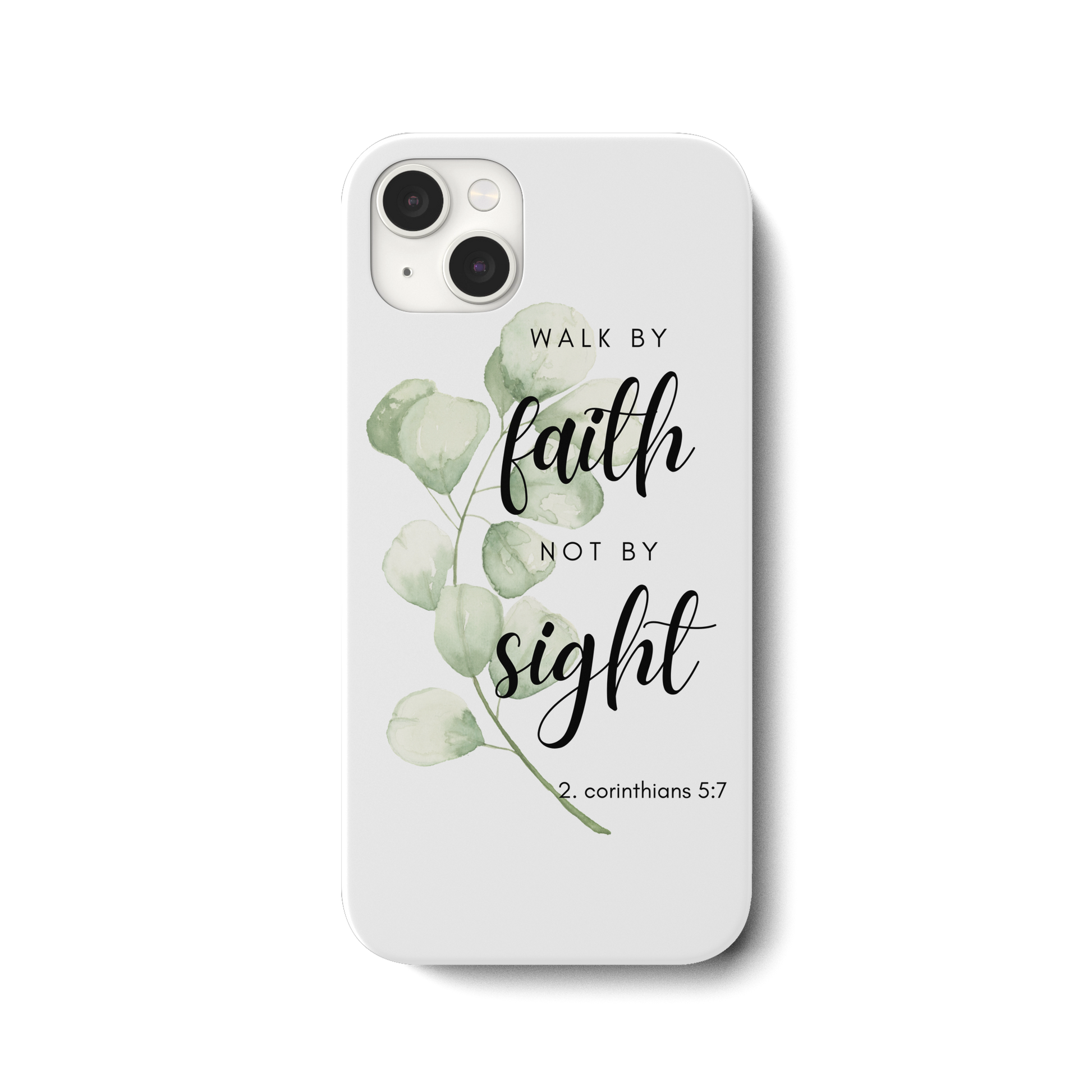 Walk by faith - iPhone 14 Plus Handyhülle - wertvoll und geliebt 
