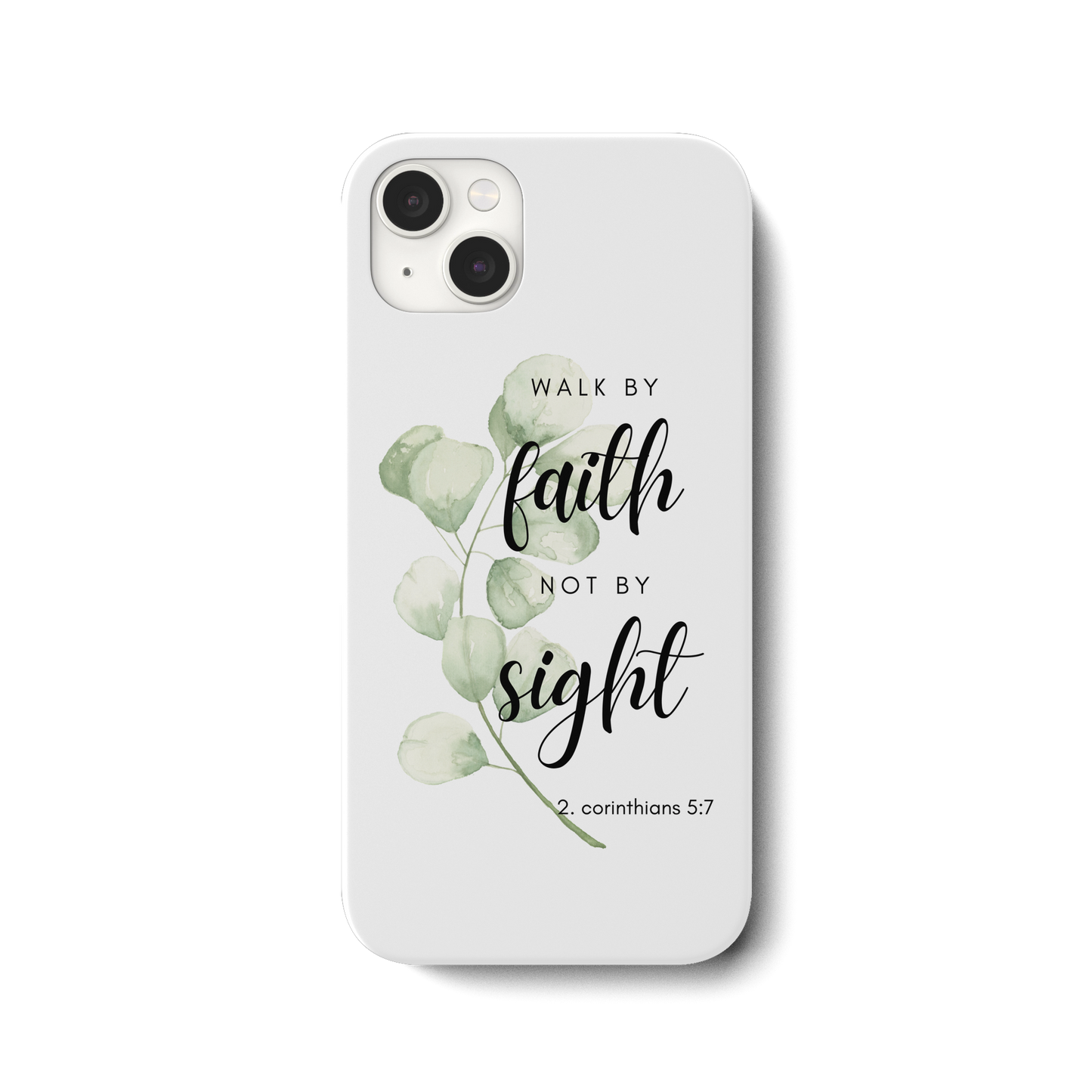 Walk by faith - iPhone 14 Plus Handyhülle - wertvoll und geliebt 