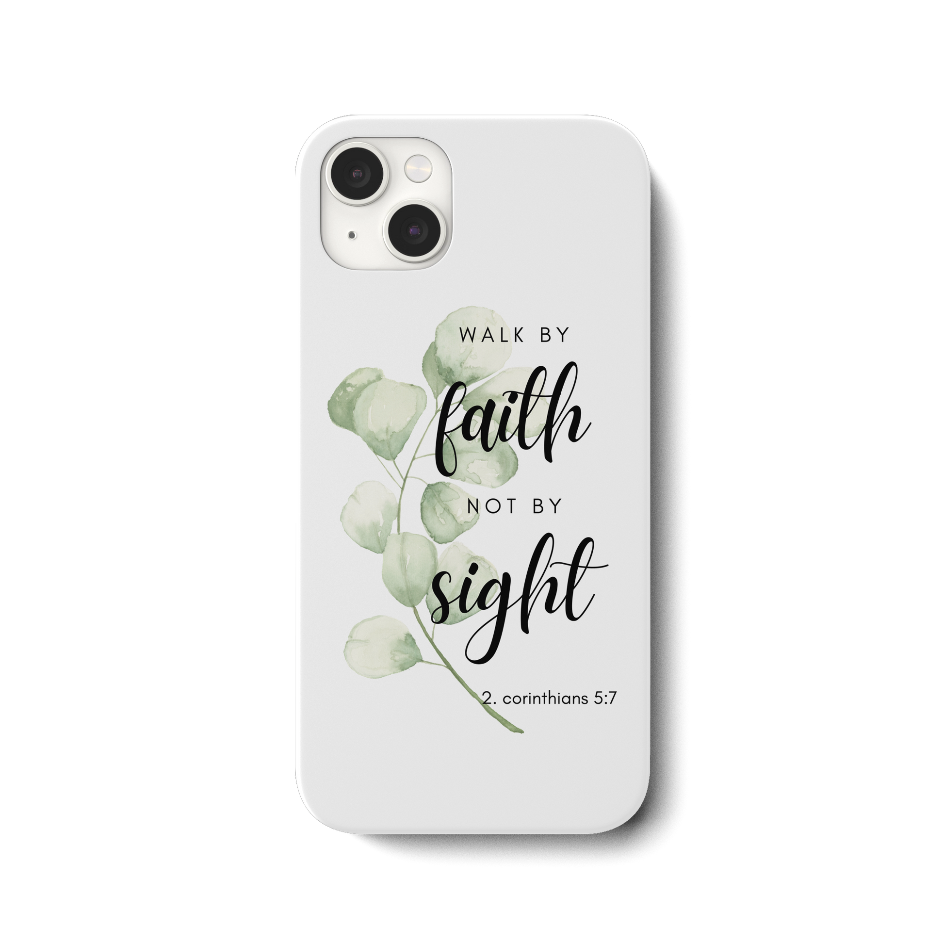 Walk by faith - iPhone 14 Plus Handyhülle - wertvoll und geliebt 