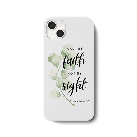 Walk by faith - iPhone 14 Plus Handyhülle - wertvoll und geliebt 