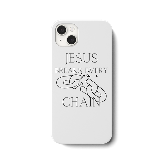 break every chain - iPhone 14 Plus Handyhülle - wertvoll und geliebt 