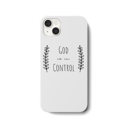 God is in control - iPhone 14 Plus Handyhülle - wertvoll und geliebt 