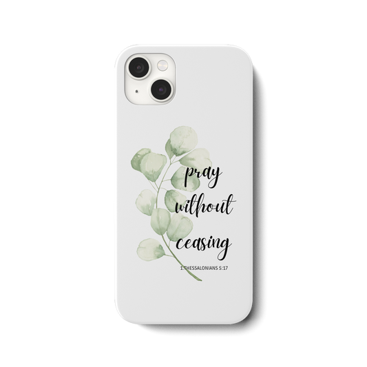 pray without ceasing - iPhone 14 Plus Handyhülle - wertvoll und geliebt 