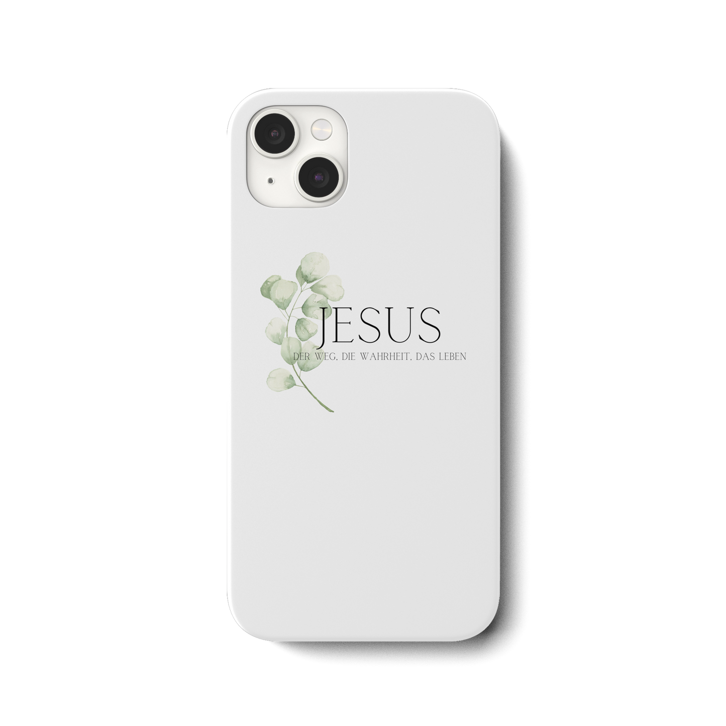 Jesus - der Weg, die Wahrheit, das Leben - iPhone 14 Plus Handyhülle - wertvoll und geliebt 