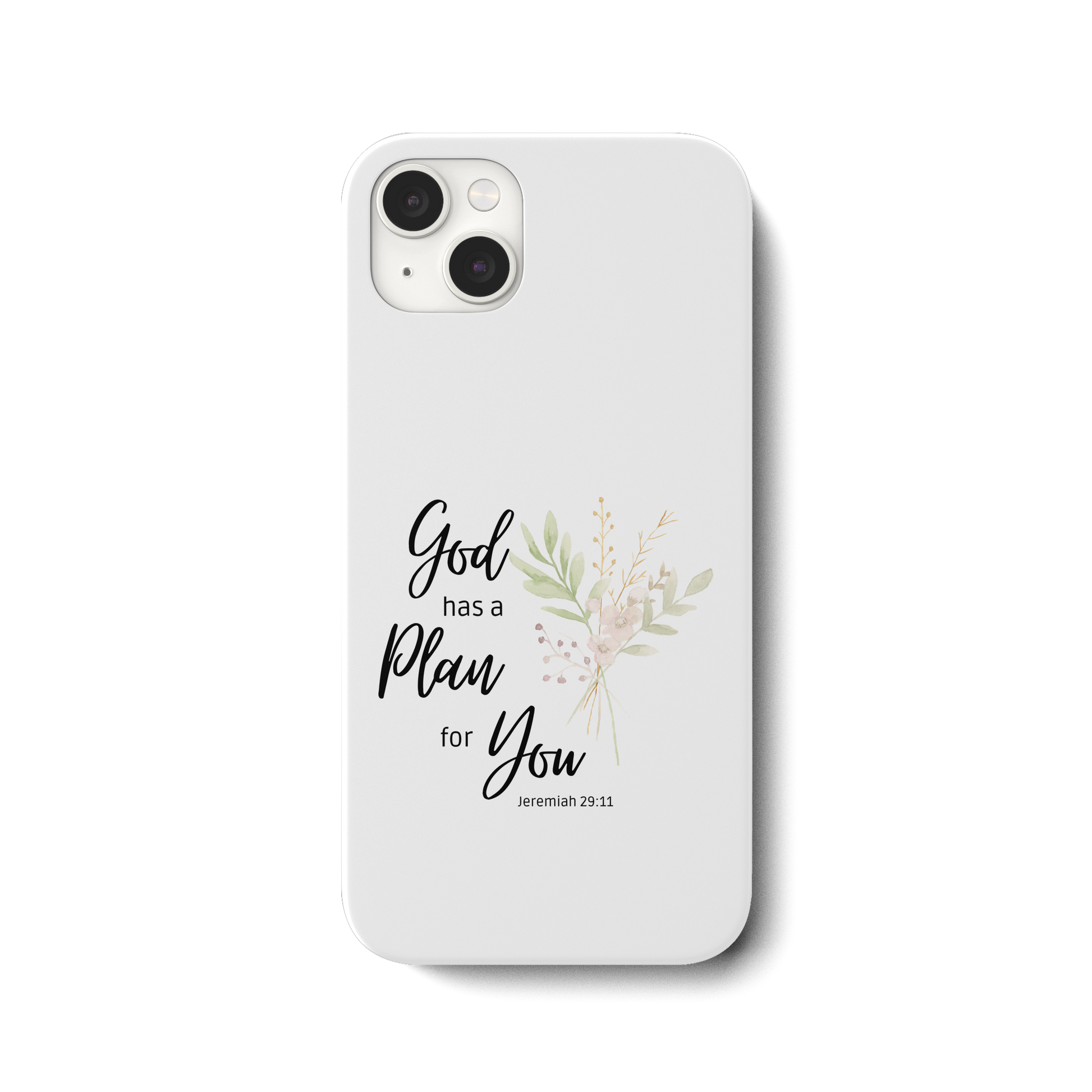 Jeremiah 29:11 - iPhone 14 Plus Handyhülle - wertvoll und geliebt 
