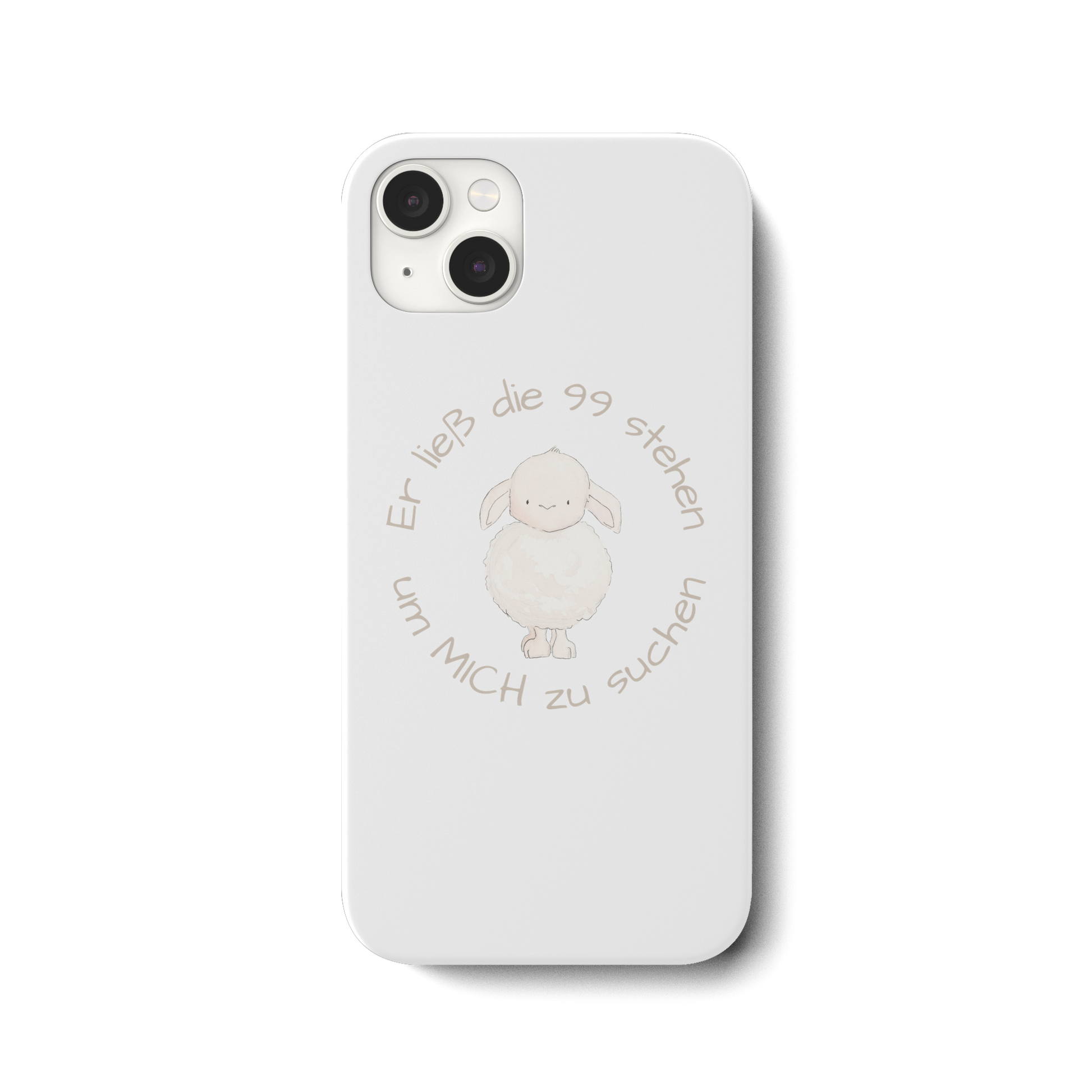 Er ließ die 99 stehen - iPhone 14 Plus Handyhülle - wertvoll und geliebt 