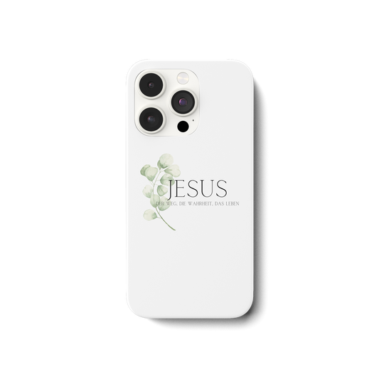 Jesus - der Weg, die Wahrheit, das Leben - iPhone 14 Pro Handyhülle - wertvoll und geliebt 