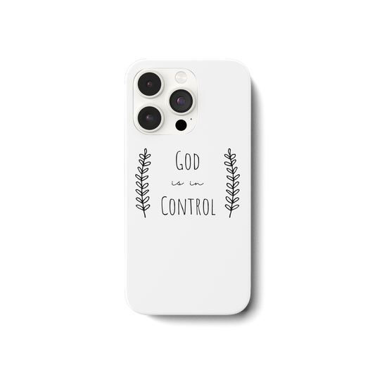 God is in control - iPhone 14 Pro Handyhülle - wertvoll und geliebt 