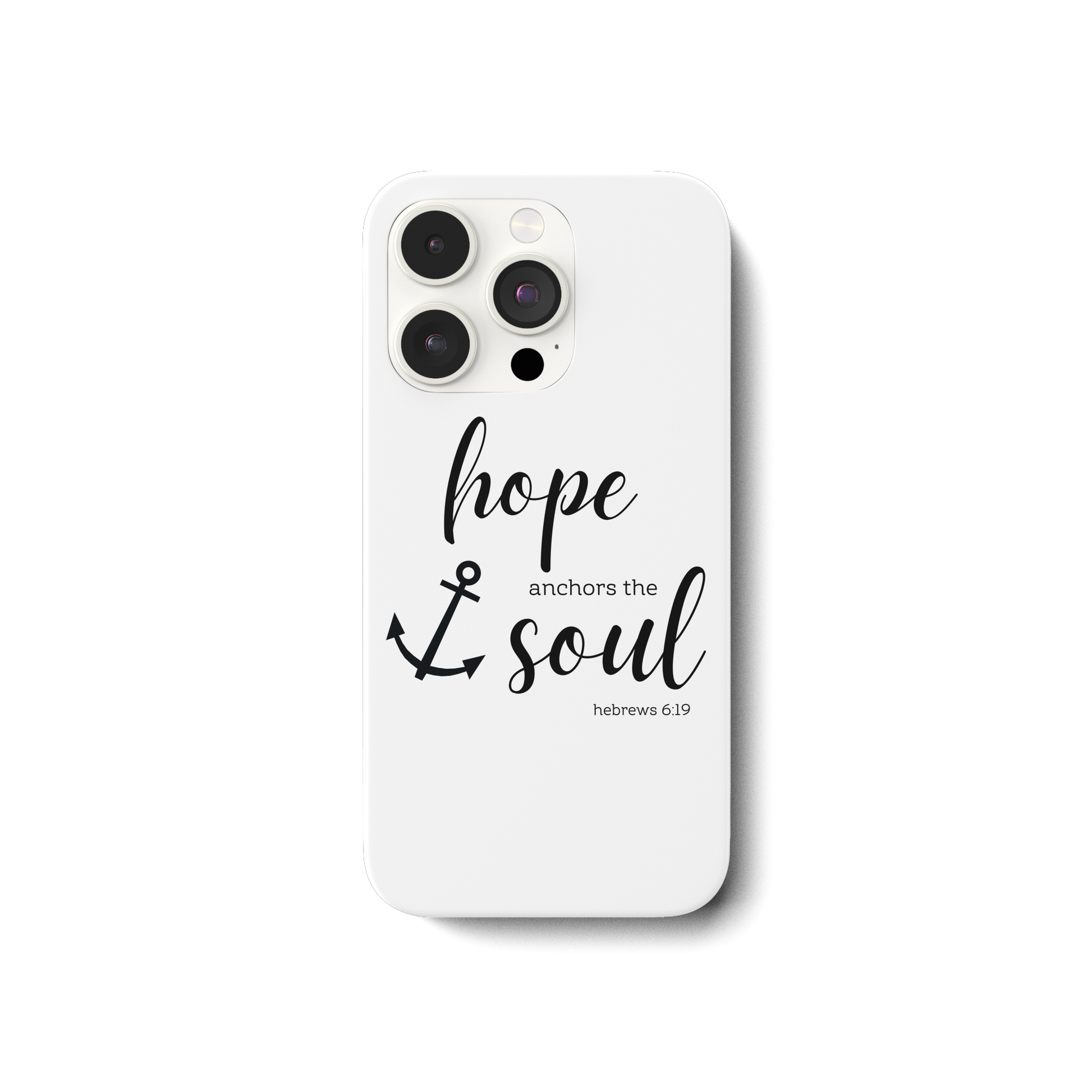 hope anchors the soul - iPhone 14 Pro Handyhülle - wertvoll und geliebt 