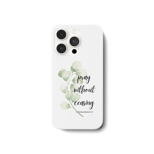 pray without ceasing - iPhone 14 Pro Handyhülle - wertvoll und geliebt 