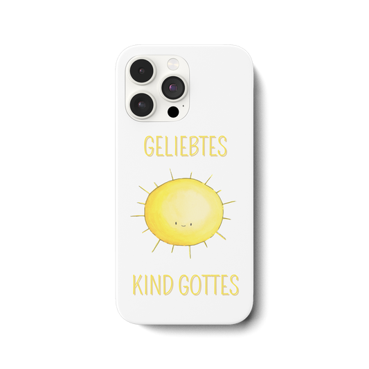 Geliebtes Kind Gottes - iPhone 14 Pro Max Handyhülle - wertvoll und geliebt 