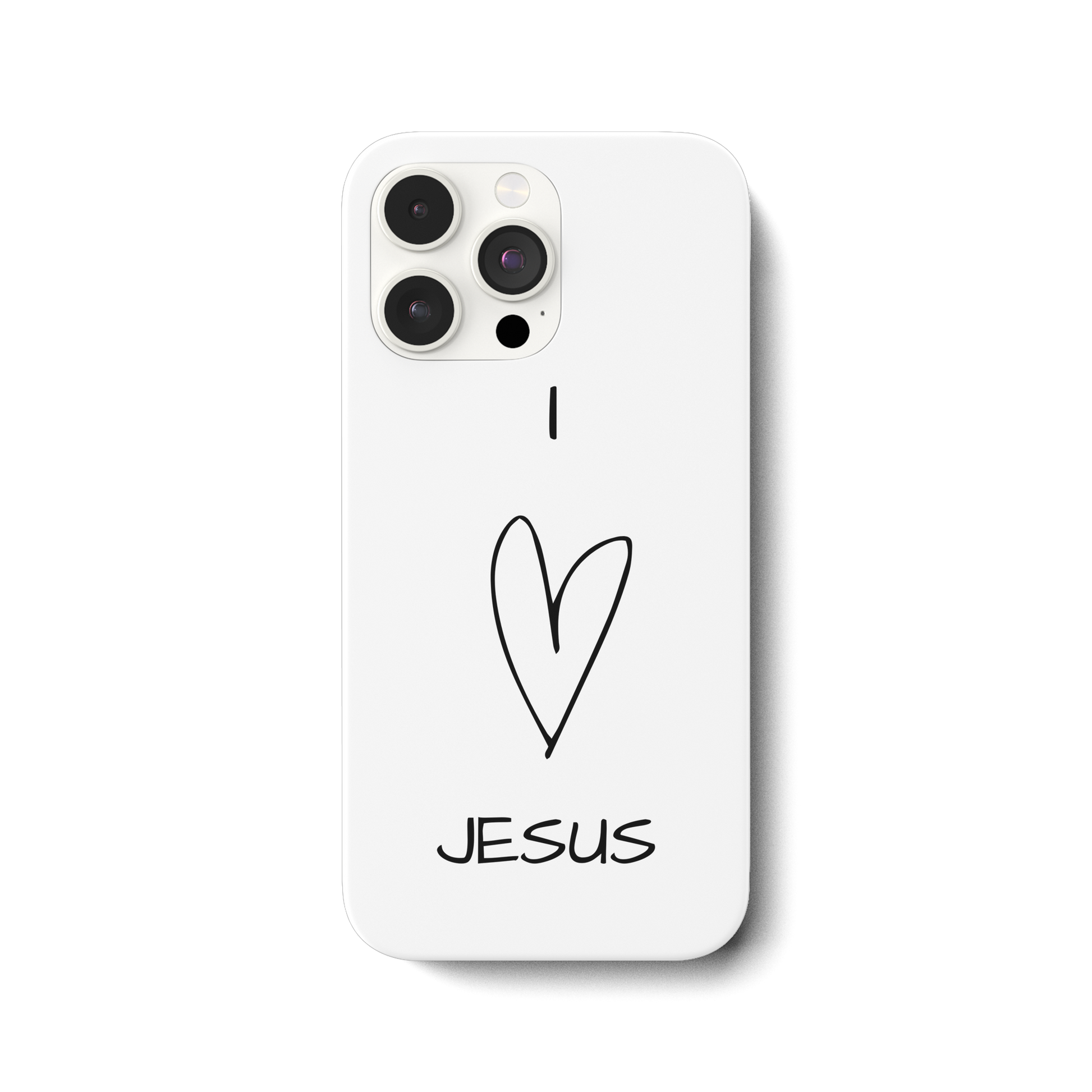 I love Jesus - iPhone 14 Pro Max Handyhülle - wertvoll und geliebt 