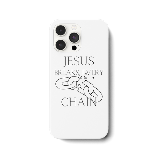break every chain - iPhone 14 Pro Max Handyhülle - wertvoll und geliebt 