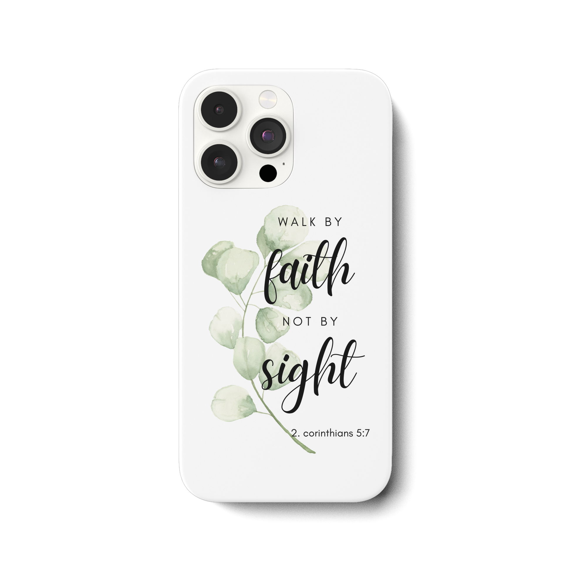 Walk by faith - iPhone 14 Pro Max Handyhülle - wertvoll und geliebt 