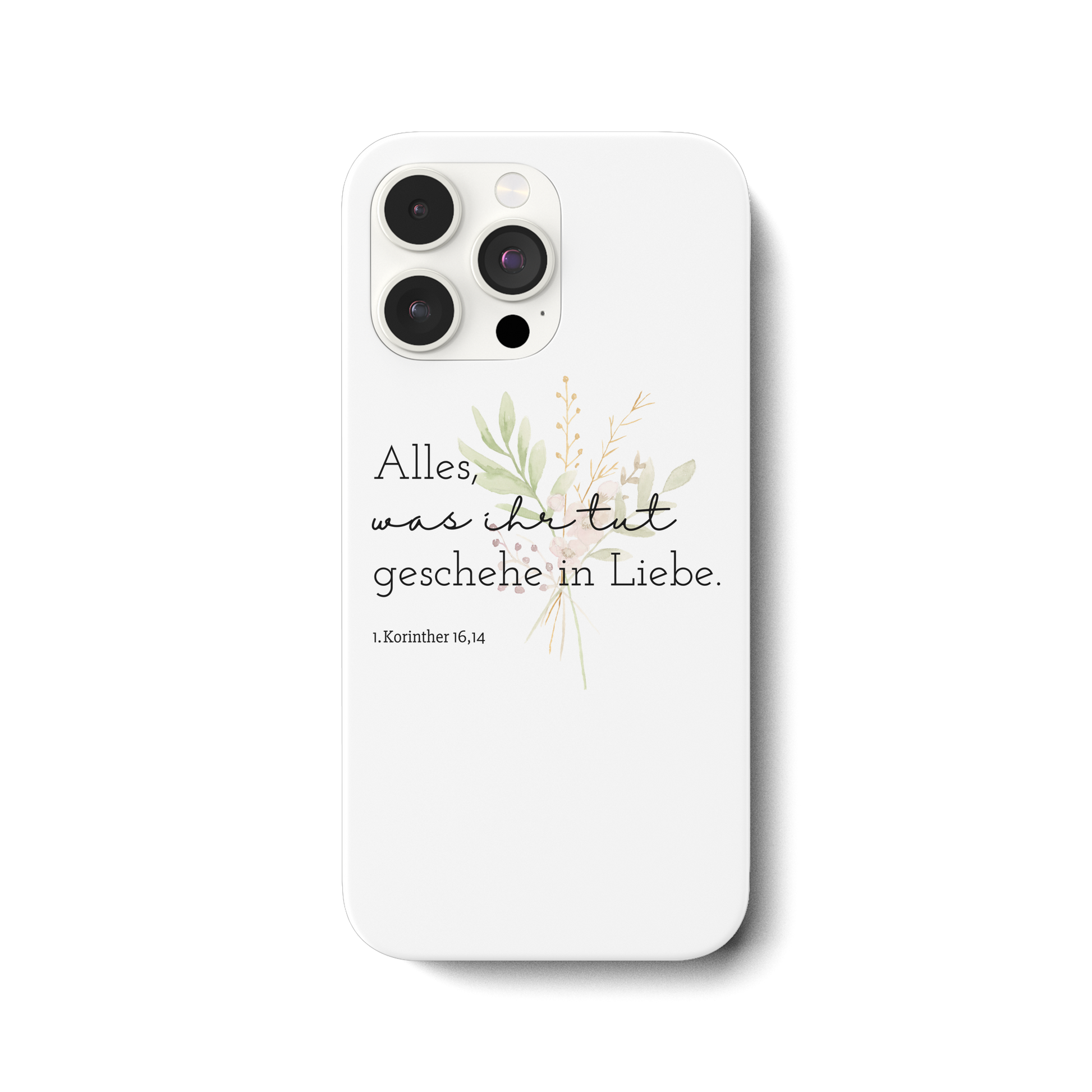 In Liebe - iPhone 14 Pro Max Handyhülle - wertvoll und geliebt 