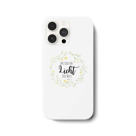 Licht der Welt - iPhone 14 Pro Max Handyhülle - wertvoll und geliebt 