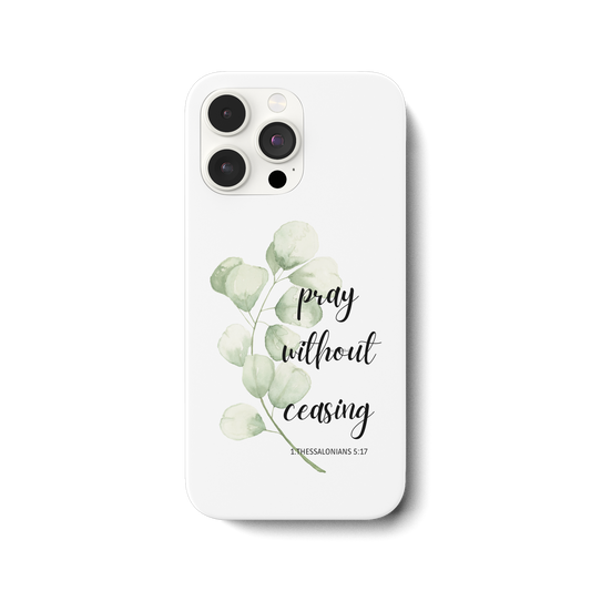 pray without ceasing - iPhone 14 Pro Max Handyhülle - wertvoll und geliebt 