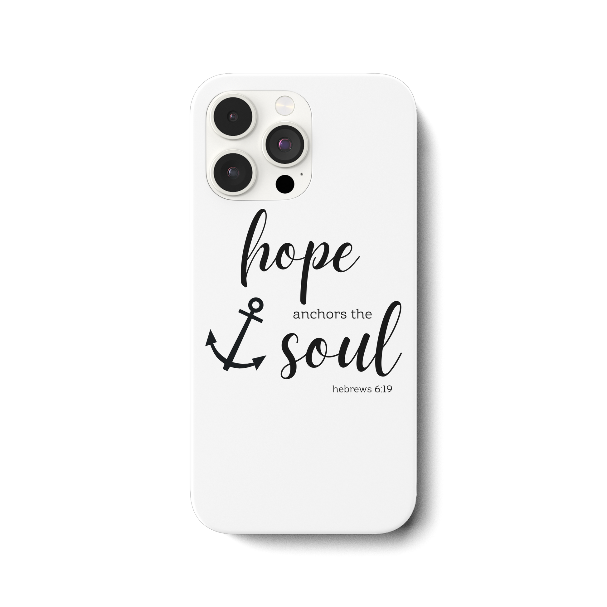 hope anchors the soul - iPhone 14 Pro Max Handyhülle - wertvoll und geliebt 