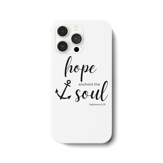 hope anchors the soul - iPhone 14 Pro Max Handyhülle - wertvoll und geliebt 