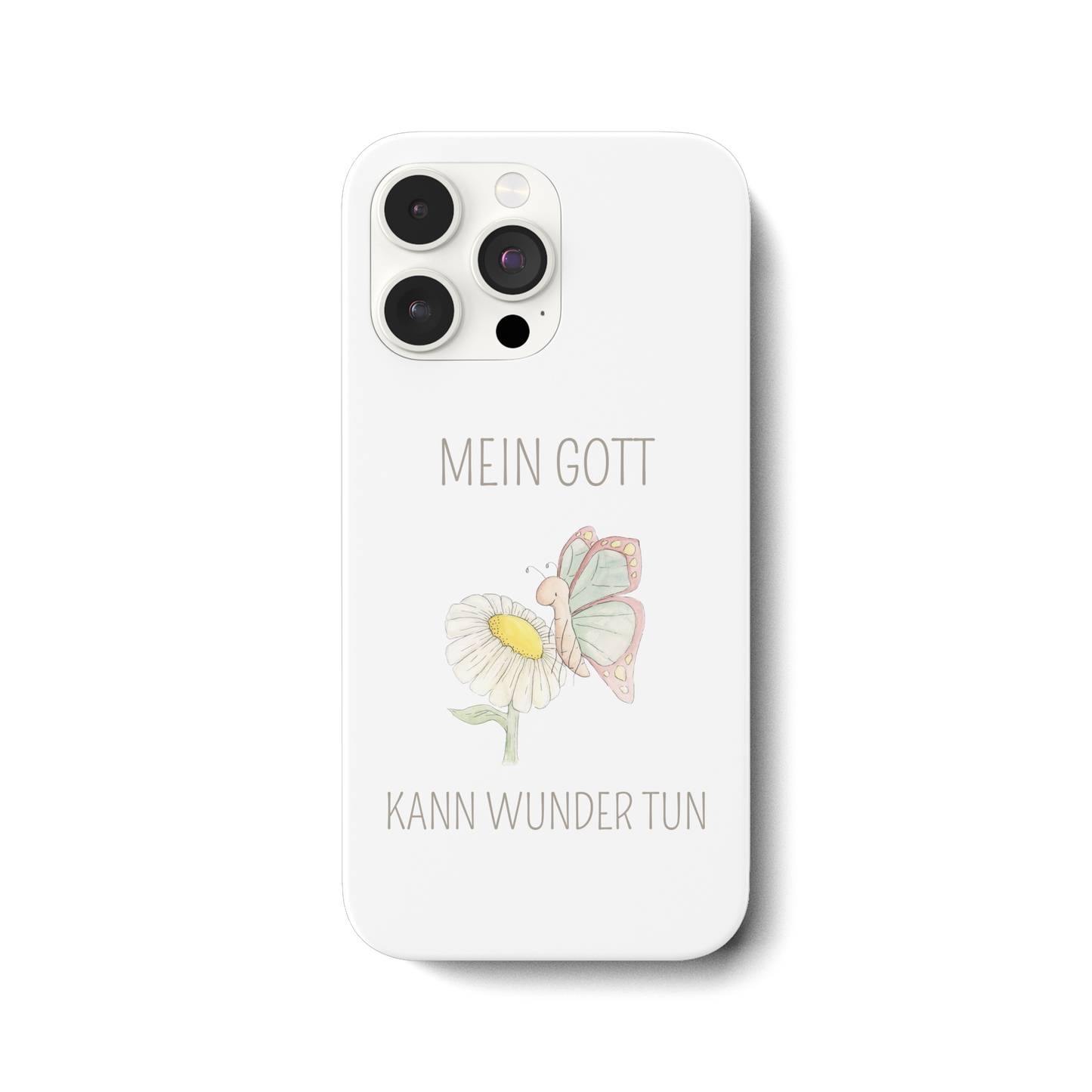 Mein Gott kann Wunder tun - iPhone 14 Pro Max Handyhülle - wertvoll und geliebt 