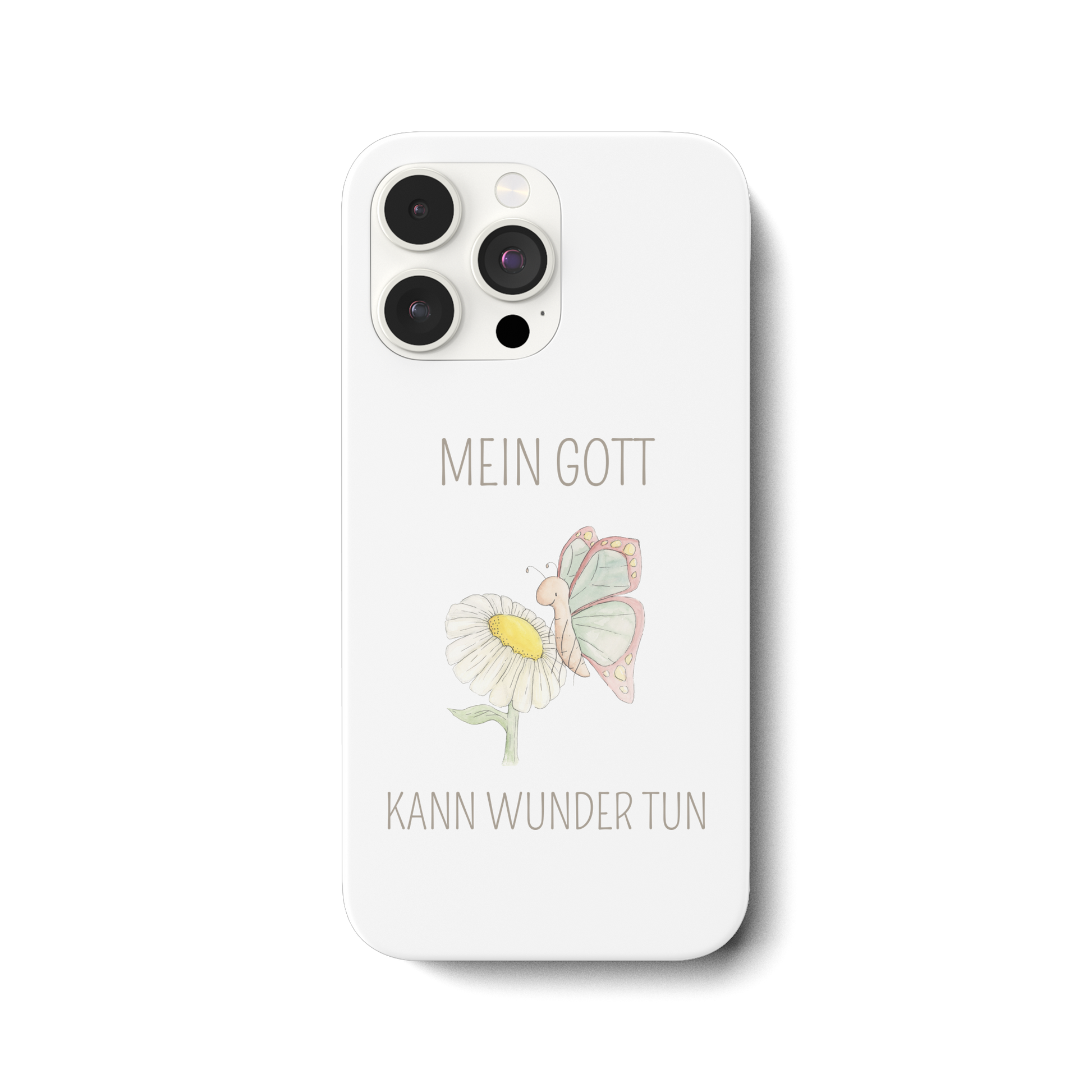 Mein Gott kann Wunder tun - iPhone 14 Pro Max Handyhülle - wertvoll und geliebt 