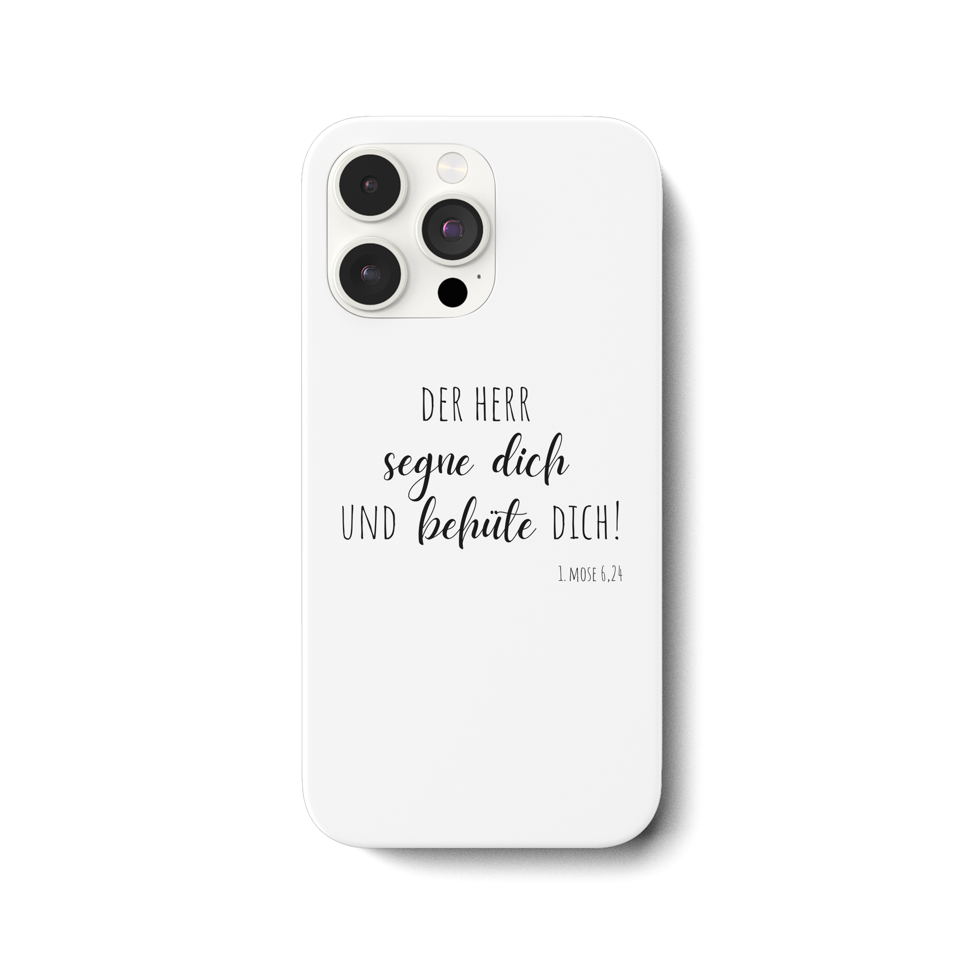 Der Herr segne und behüte Dich - iPhone 14 Pro Max Handyhülle - wertvoll und geliebt 