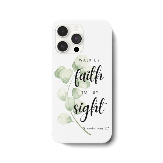 Walk by faith - iPhone 14 Pro Max Handyhülle - wertvoll und geliebt 