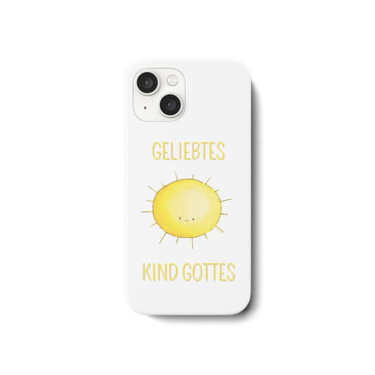 Geliebtes Kind Gottes - iPhone 15 Handyhülle - wertvoll und geliebt 