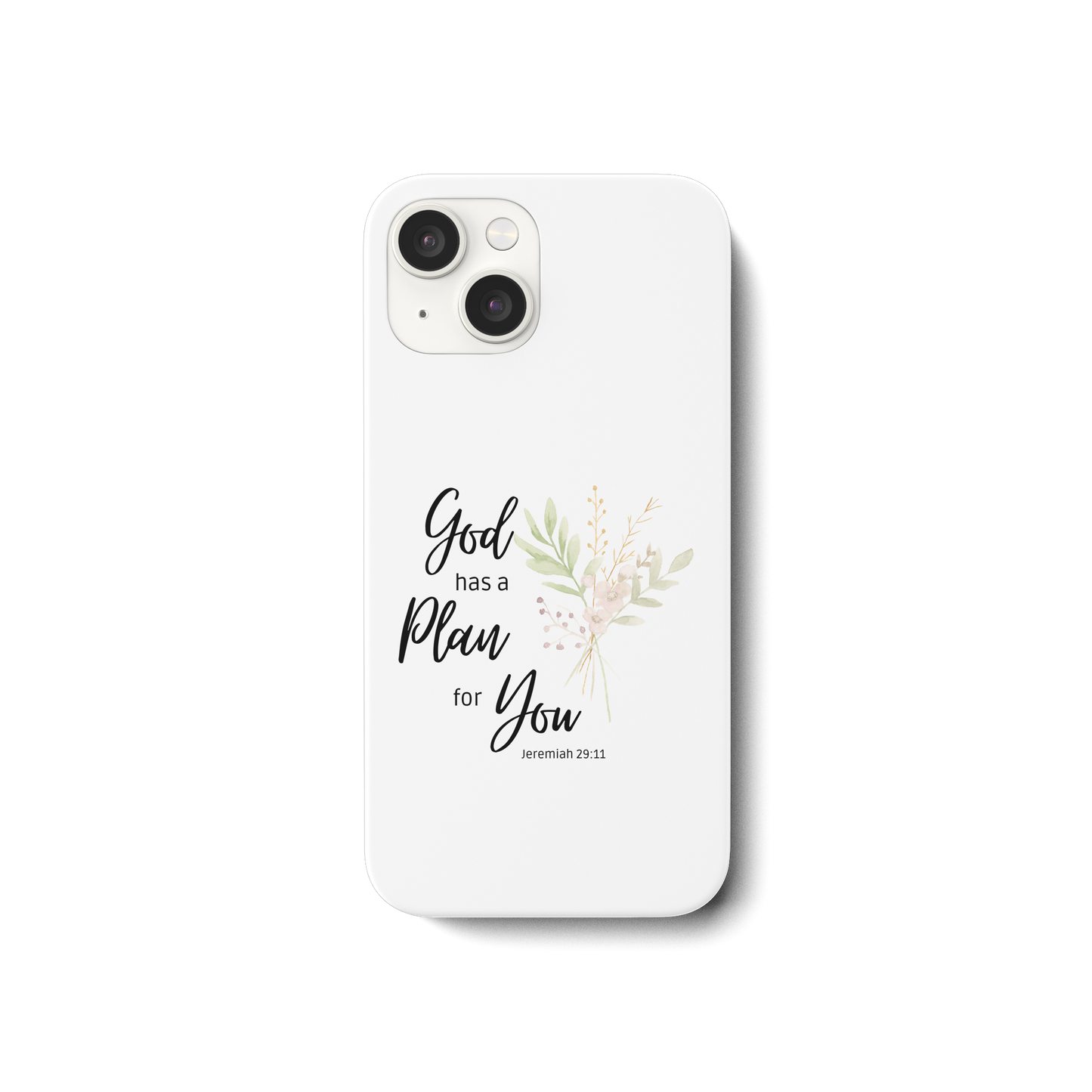 Jeremiah 29:11 - iPhone 15 Handyhülle - wertvoll und geliebt 