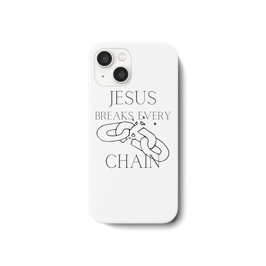 break every chain - iPhone 15 Handyhülle - wertvoll und geliebt 